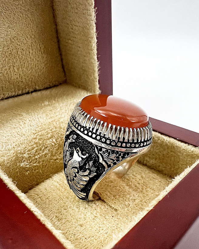 انگشتر عقیق یمنی