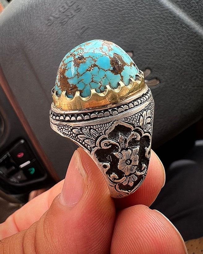 انگشتر فیروزه نیشابوری