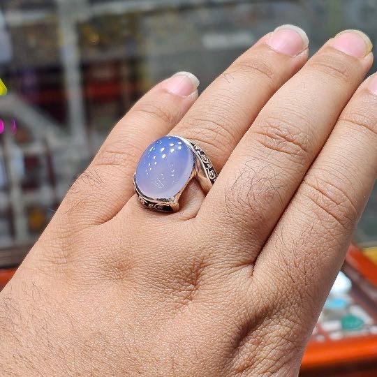 انگشتر عقیق سوسنی