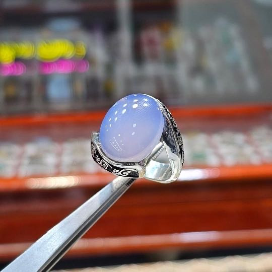 انگشتر عقیق سوسنی