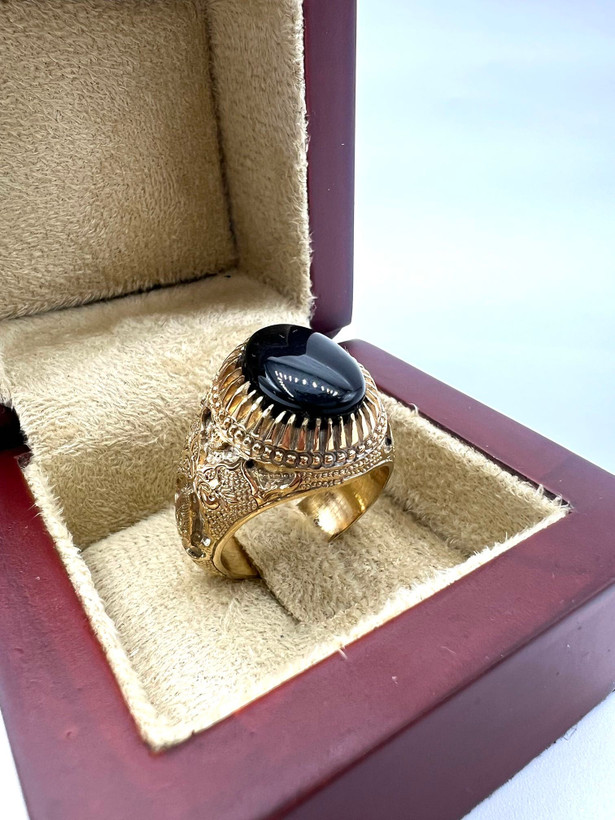 انگشتر عقیق جزع