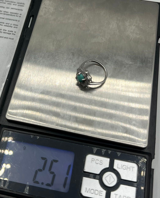 انگشتر زنانه فیروزه نیشابوری