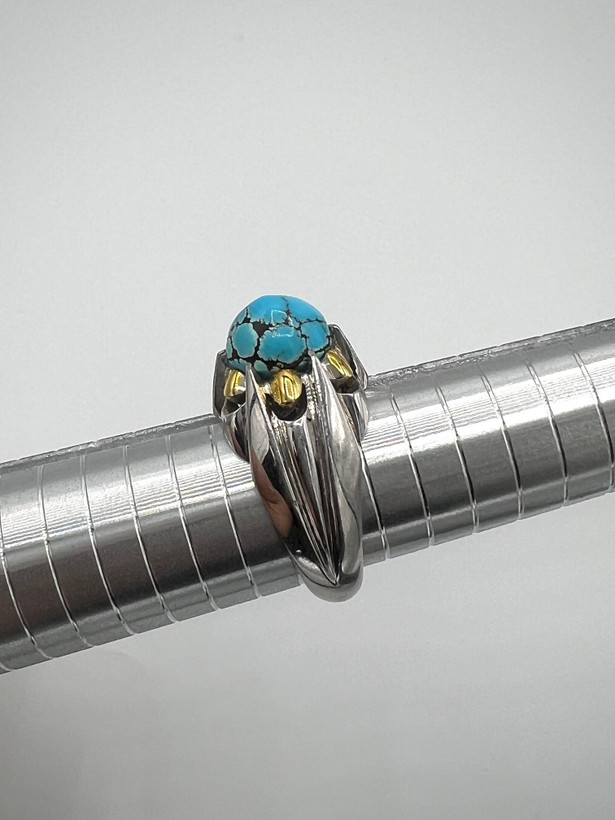 انگشتر فیروزه مردانه