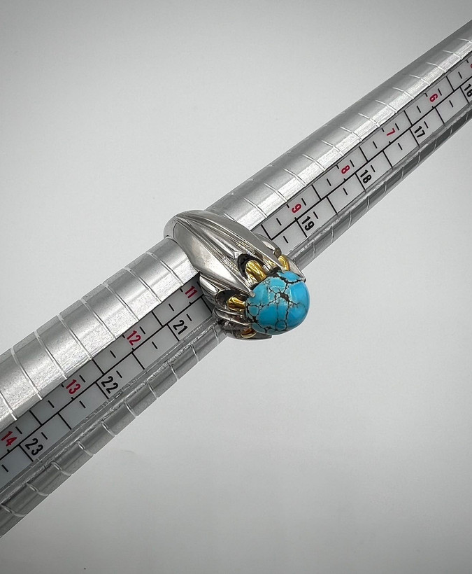 انگشتر فیروزه مردانه