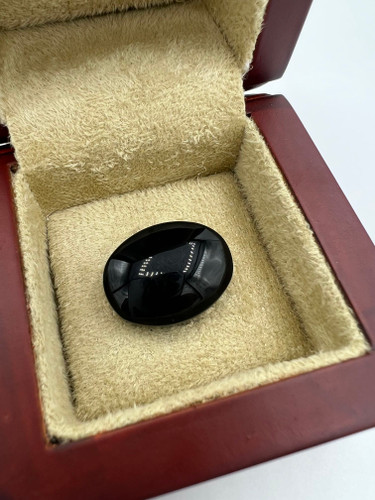 عقیق جزع یمانی | رنگ مشکی جذاب کد G069