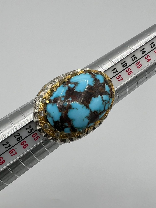 انگشتر مردانه فیروزه