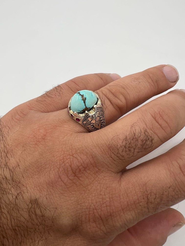 انگشتر فیروزه