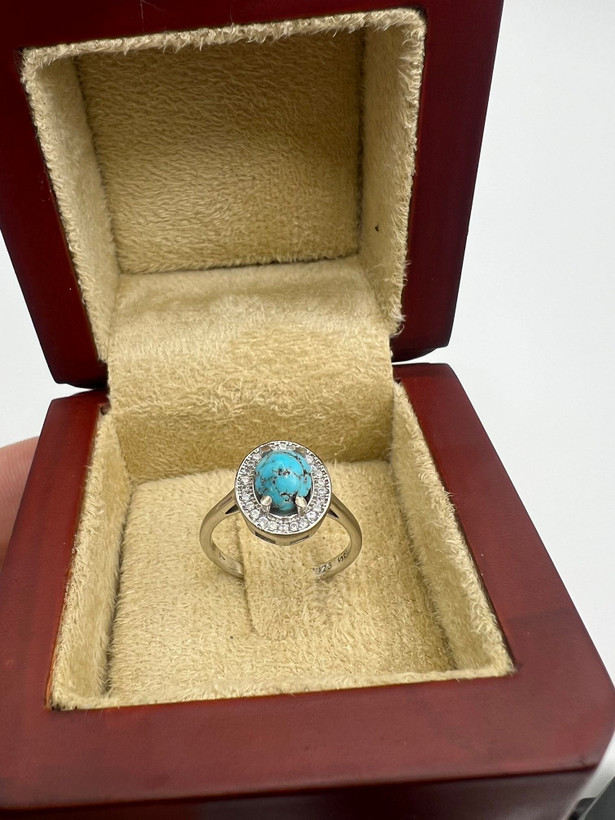 انگشتر فیروزه زنانه