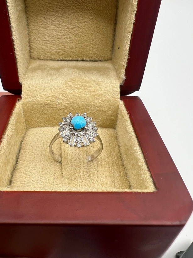 انگشتر فیروزه زنانه