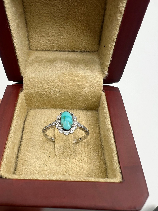 انگشتر فیروزه زنانه