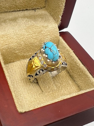 انگشتر فیروزه