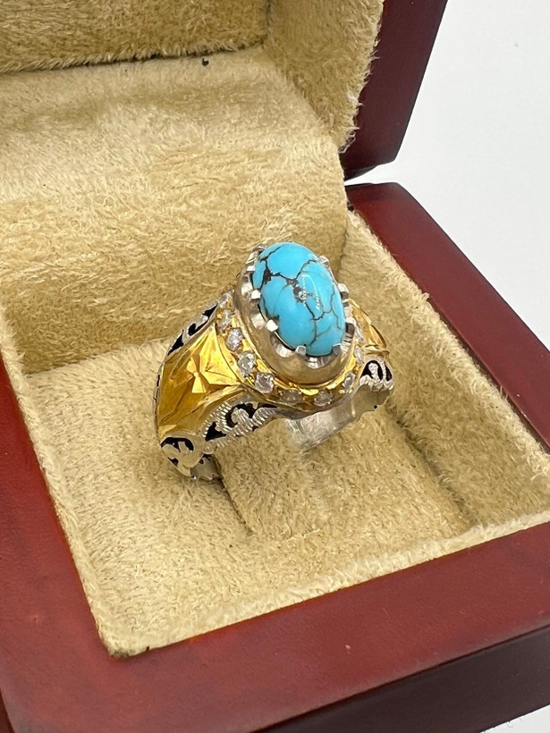 انگشتر فیروزه