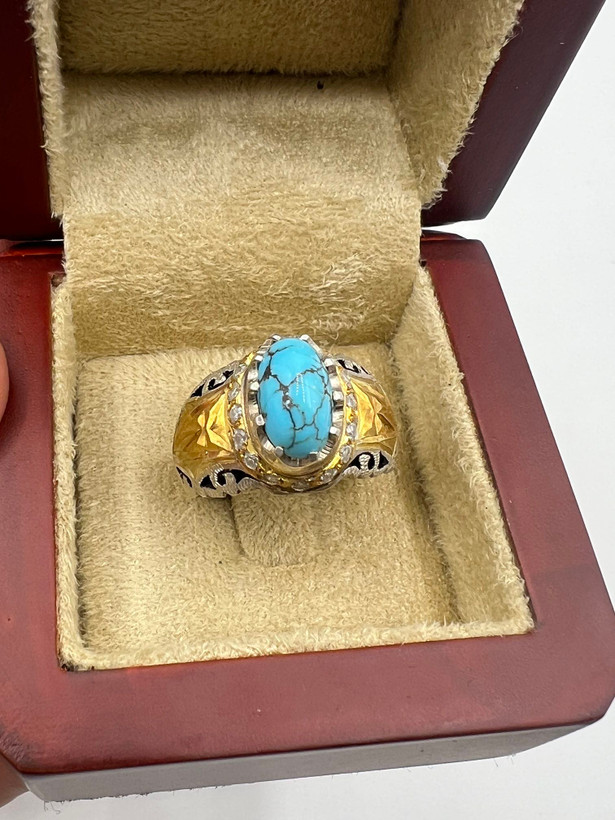 انگشتر فیروزه