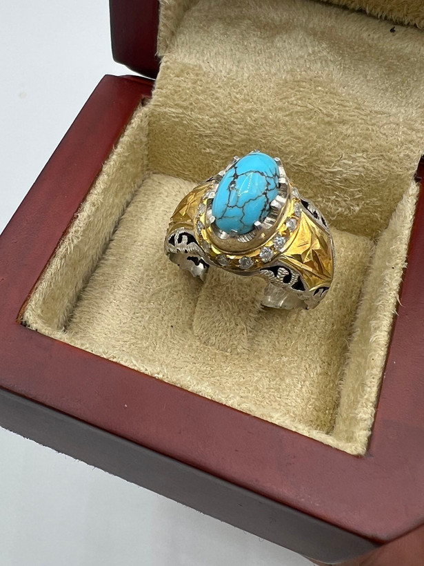 انگشتر فیروزه