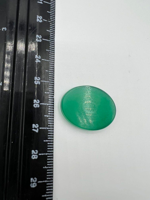 عقیق سبز خطی