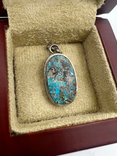 پلاک محافظ | گردنی خوشرنگ فیروزه کد G۱۴۱