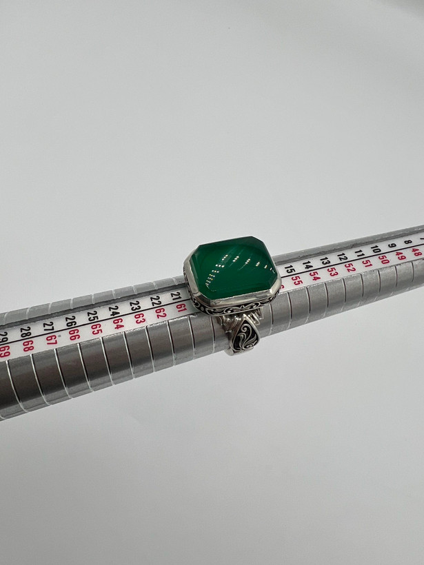 انگشتر عقیق سبز